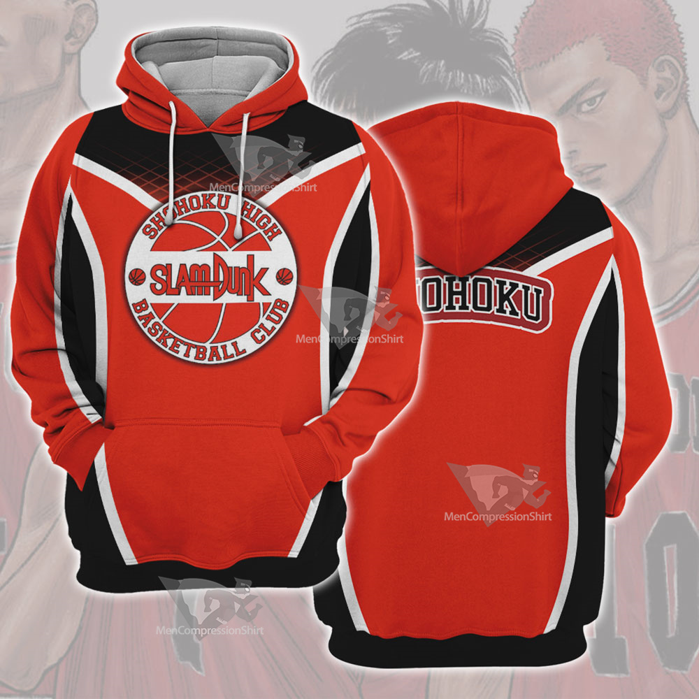 Slam Dunk Shohoku High Cosplay Hoodie