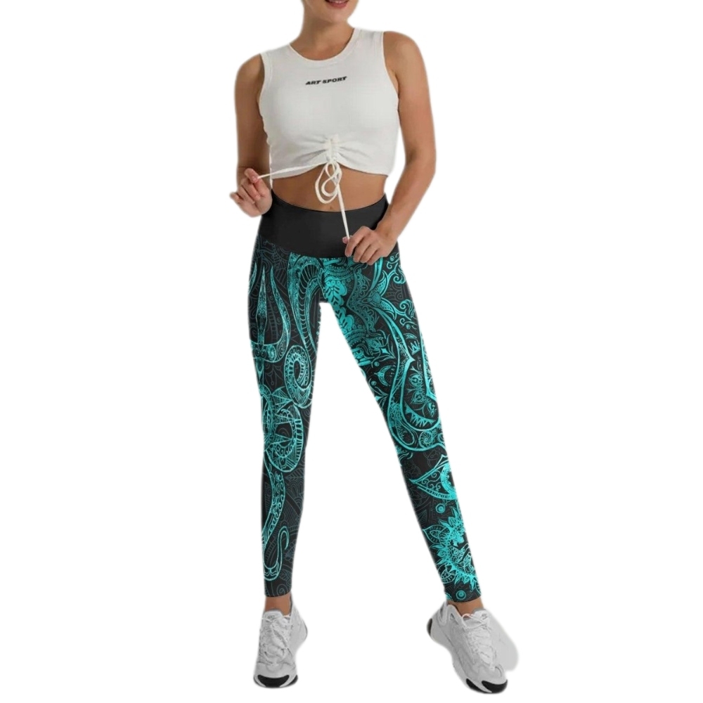 Snake King Vasuki Women Compression Legging