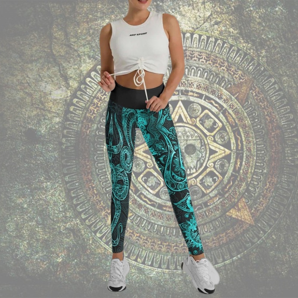 Snake King Vasuki Women Compression Legging