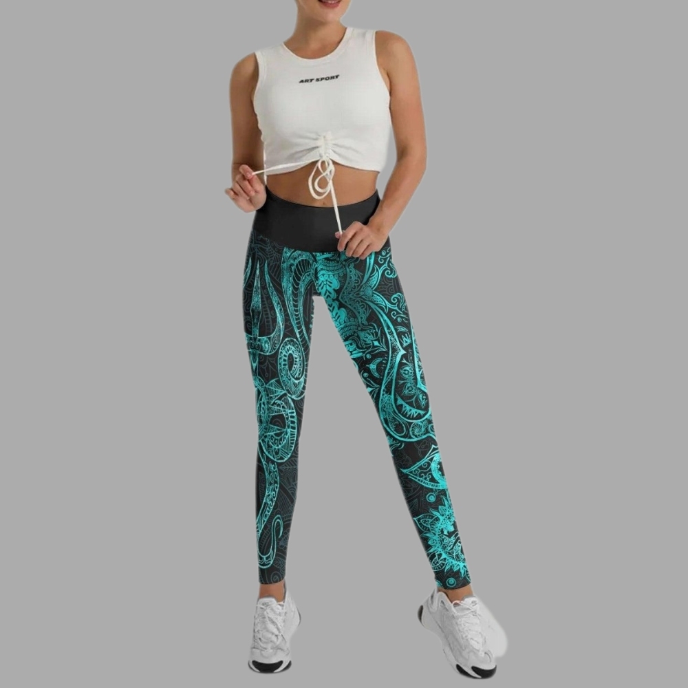 Snake King Vasuki Women Compression Legging