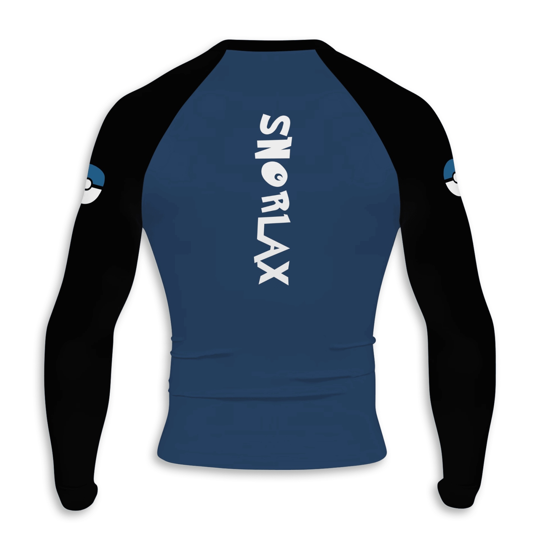 Snorlax Men Long Sleeve Compression Shirt