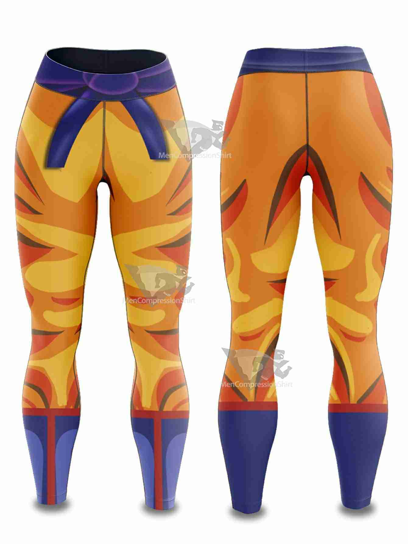 Son Goku Women Compression Leggings