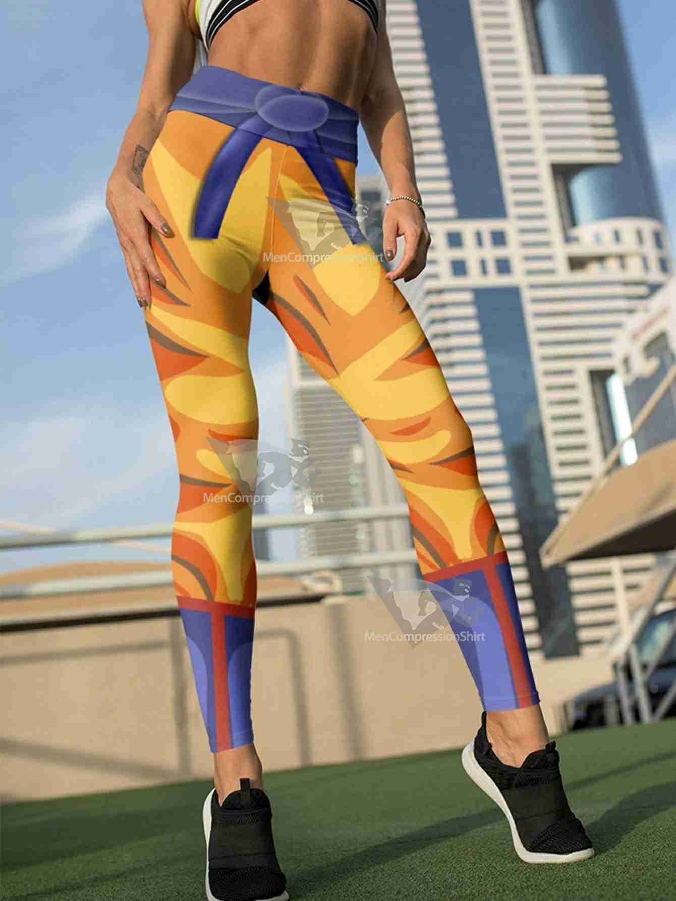 Son Goku Women Compression Leggings