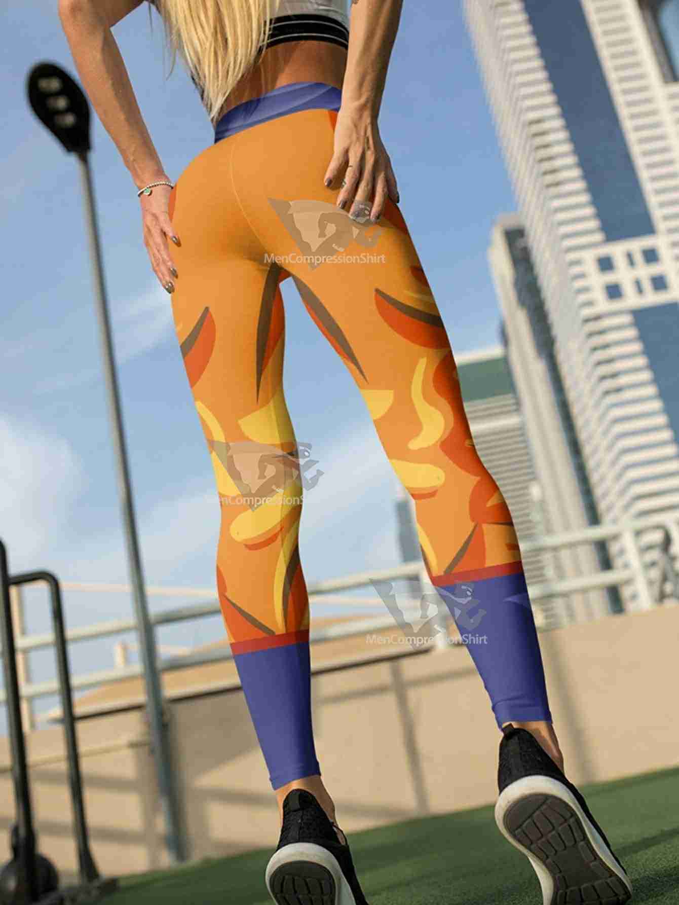 Son Goku Women Compression Leggings