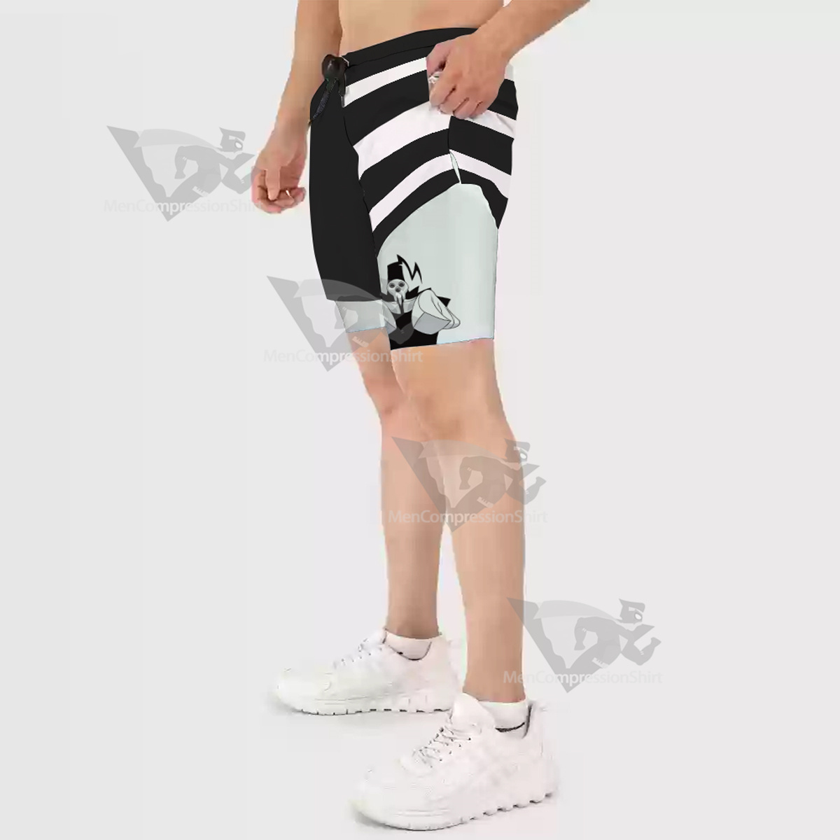 Soul Eater Death The Kid Men Compression Gym Short-MensCompressionShirt