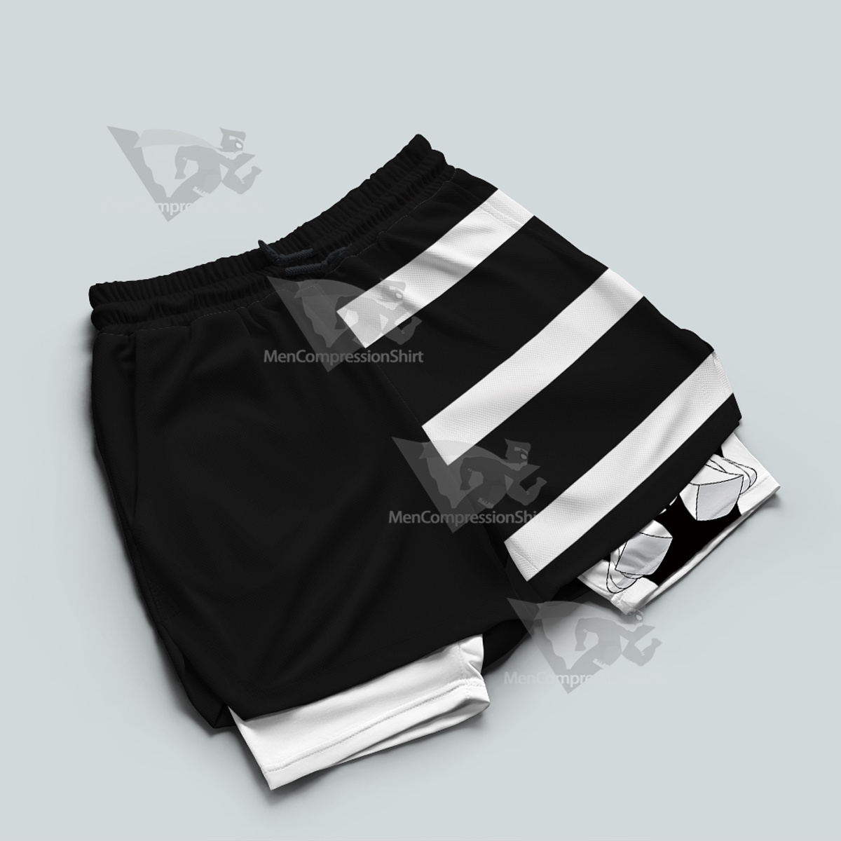 Soul Eater Death The Kid Men Compression Gym Short-MensCompressionShirt