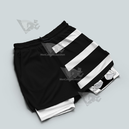 Soul Eater Death The Kid Men Compression Gym Short-MensCompressionShirt