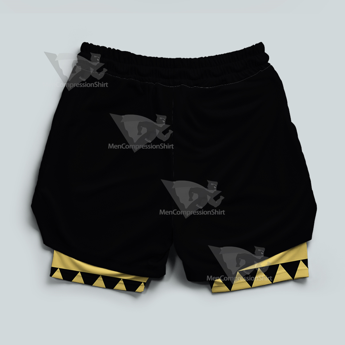 Soul Eater Evans Black Men Compression Gym Short