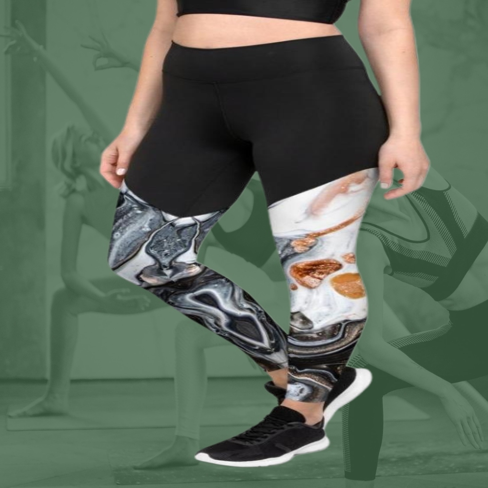 Speck Of Gold Women Compression Legging