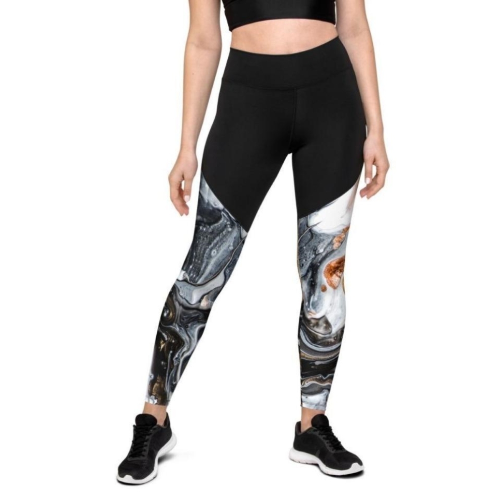 Speck Of Gold Women Compression Legging