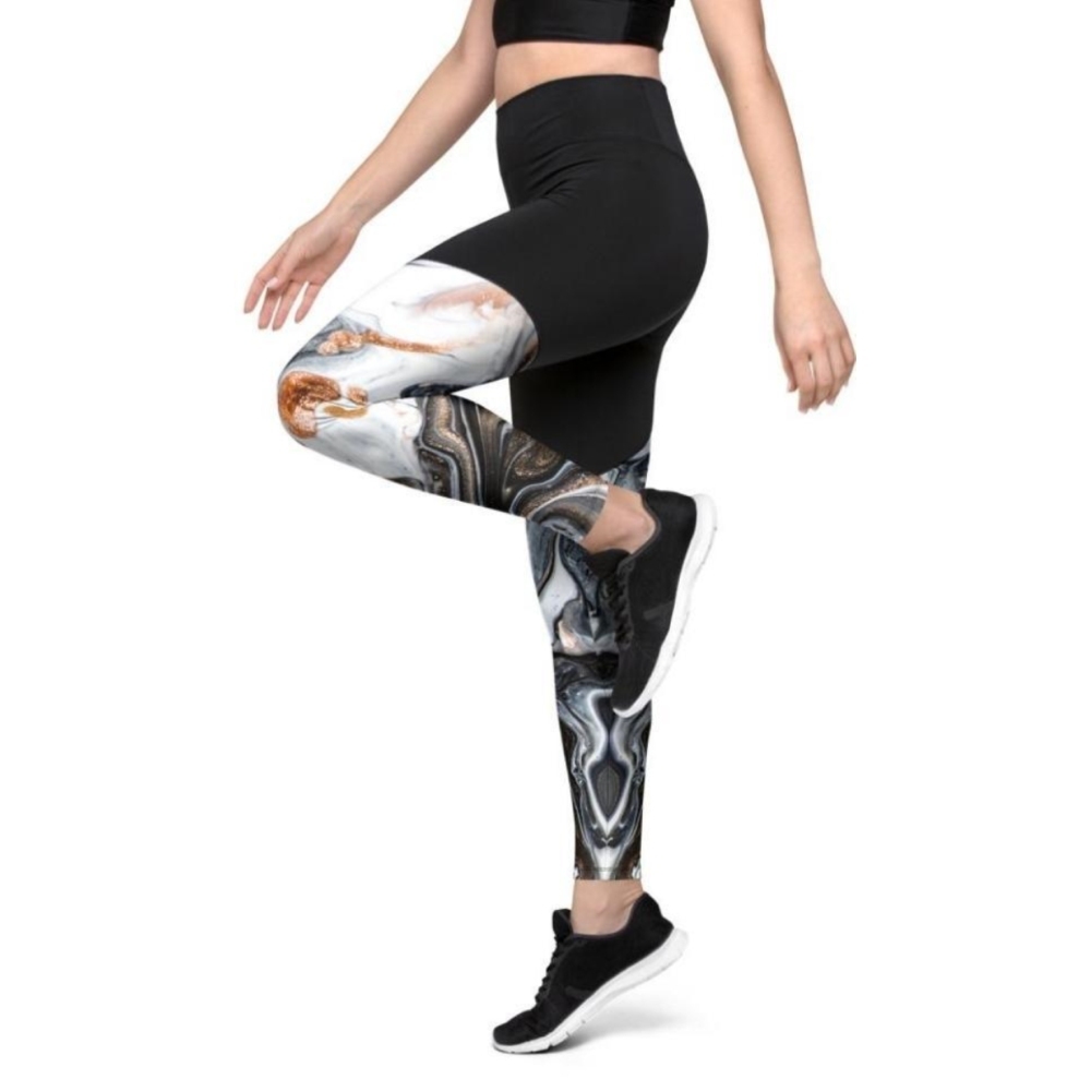 Speck Of Gold Women Compression Legging