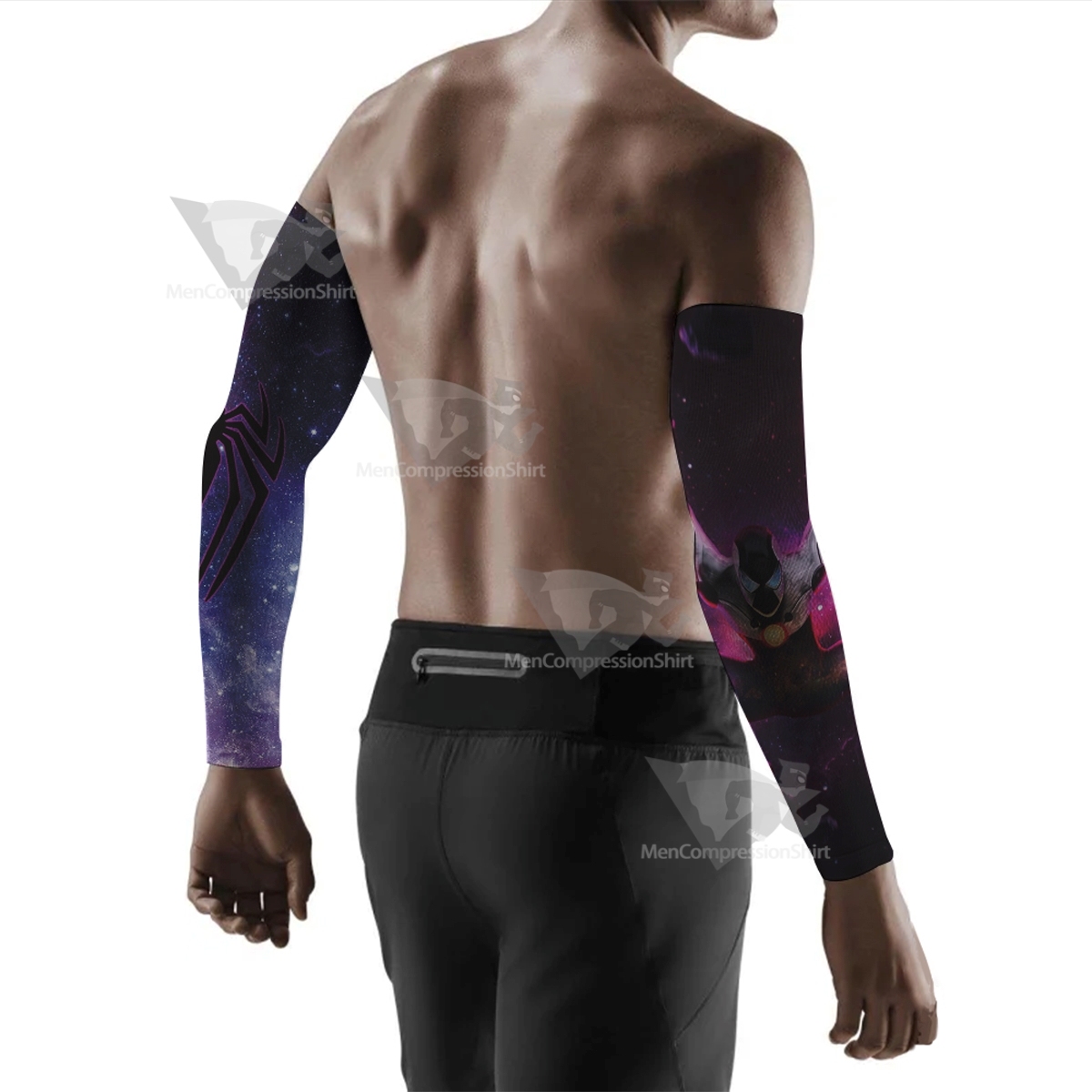 Spider Eternity Pink Compression Arm Sleeve