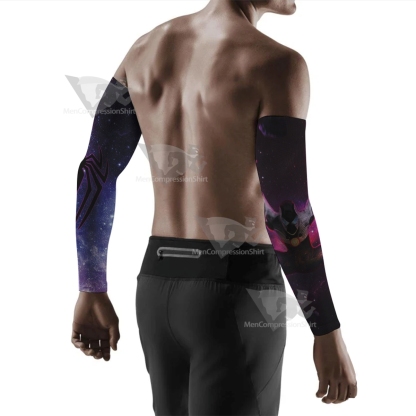 Spider Eternity Pink Compression Arm Sleeve