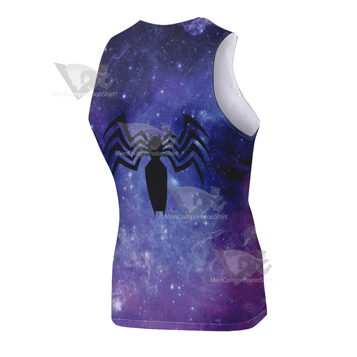 Spider Eternity Pink Sleeveless Compression Shirt