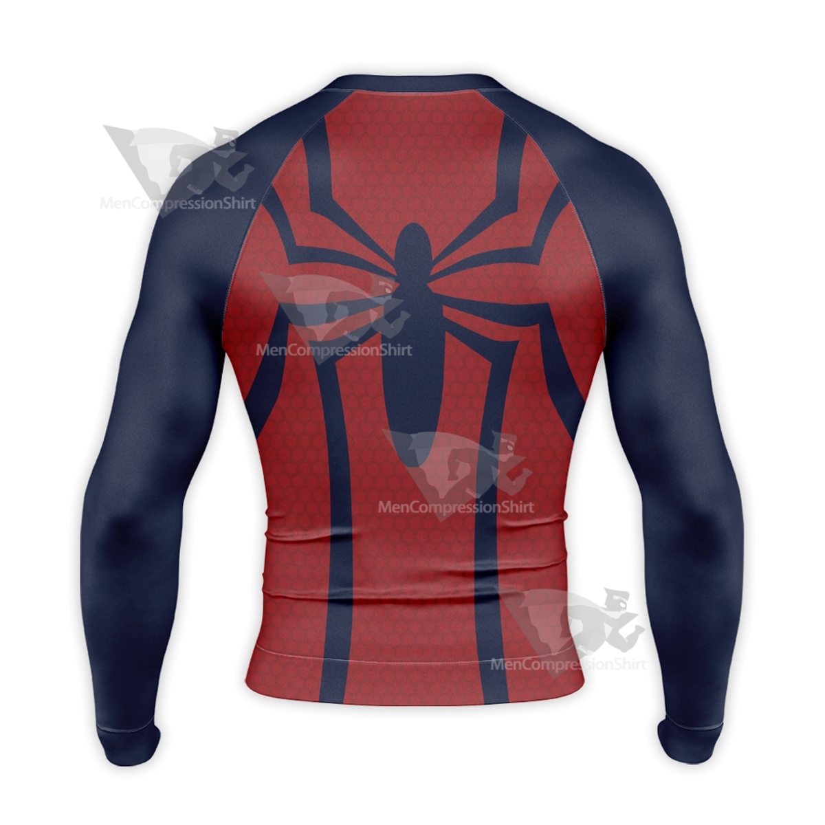 Spider Man 1996 Red Long Sleeve Compression Shirt