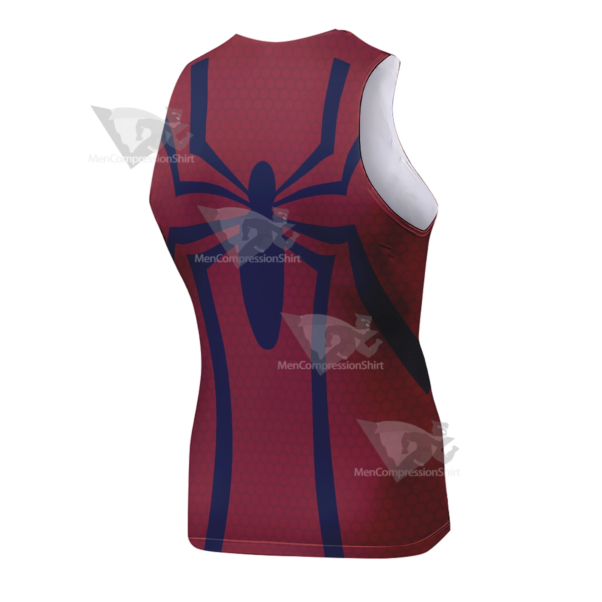 Spider Man 1996 Red Sleeveless Compression Shirt