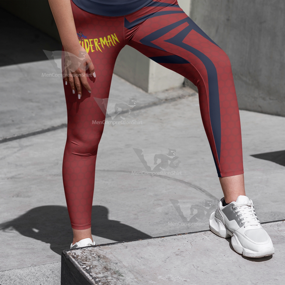 Spider Man 1996 Red Women Compression Legging-MensCompressionShirt