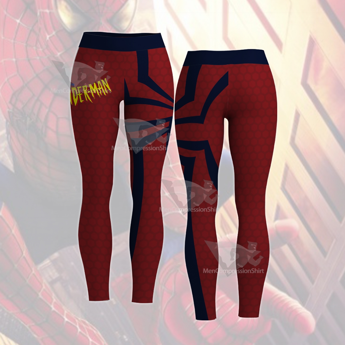 Spider Man 1996 Red Women Compression Legging-MensCompressionShirt