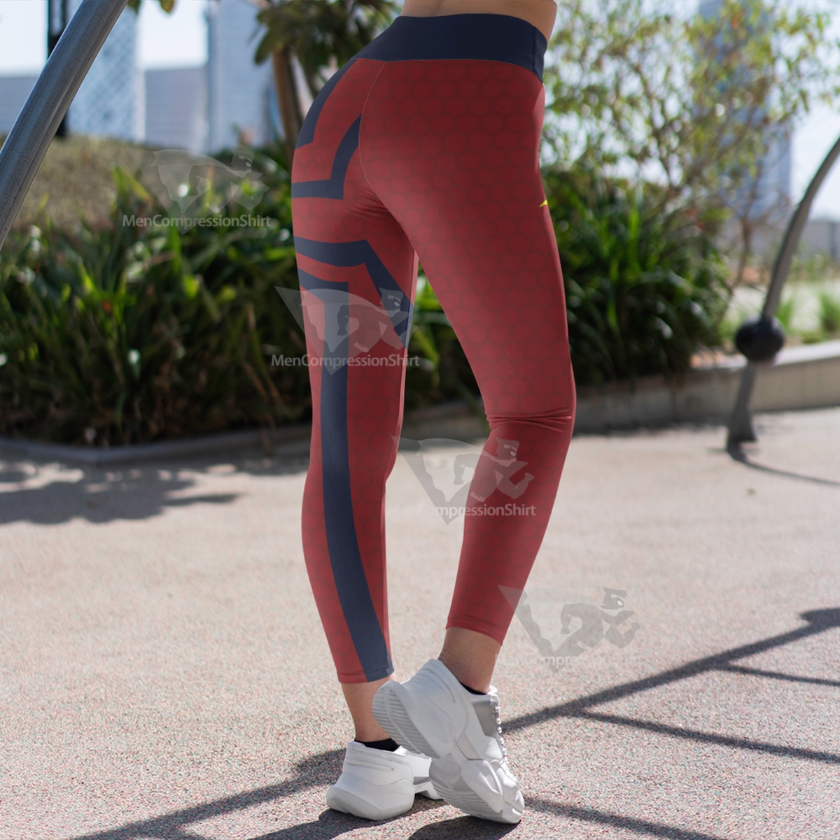 Spider Man 1996 Red Women Compression Legging-MensCompressionShirt