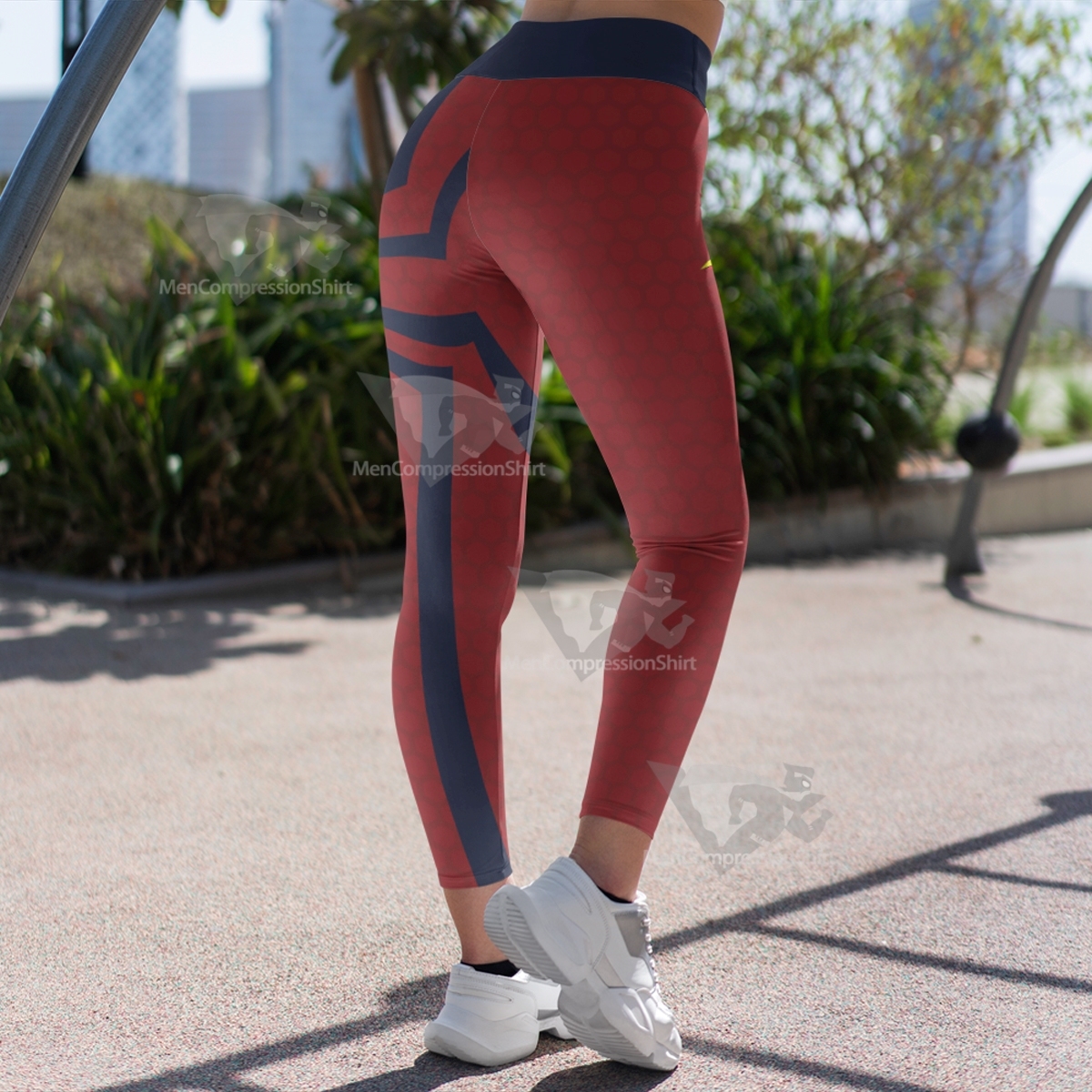 Spider Man 1996 Red Women Compression Legging-MensCompressionShirt