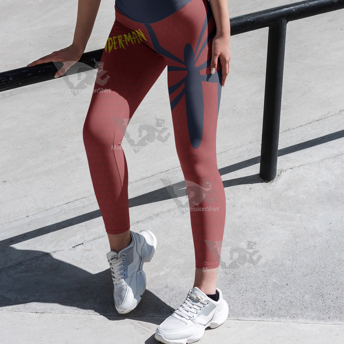 Spider Man 1996 Red Women Compression Legging-MensCompressionShirt