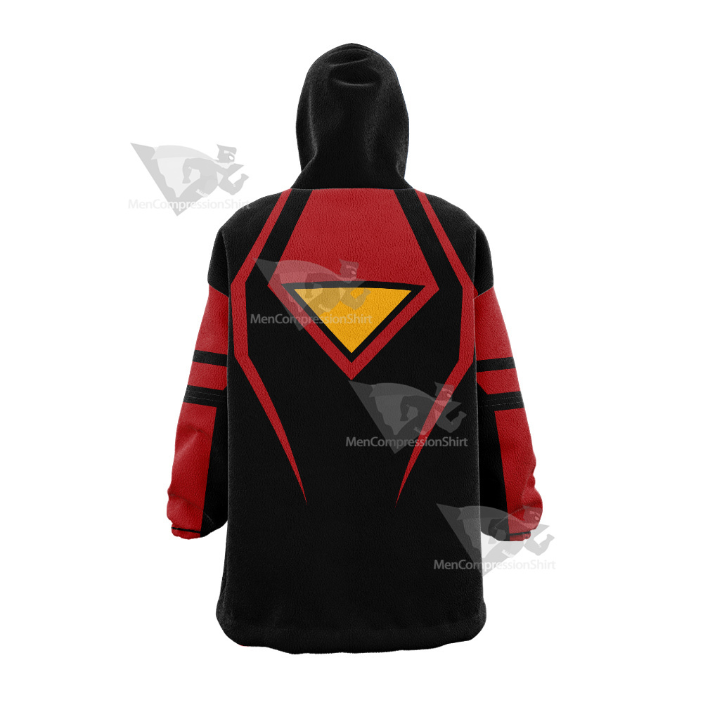 Parker Across The Spider Verse Jessica Drew Snug Oversized Blanket Hoodie