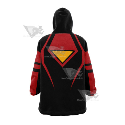 Parker Across The Spider Verse Jessica Drew Snug Oversized Blanket Hoodie