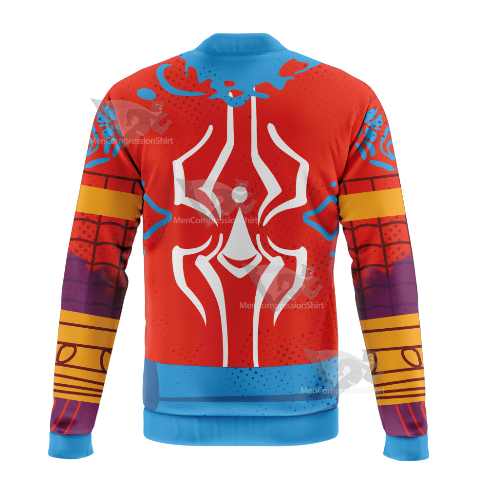 Parker Across The Spider Verse Pavitr Prabhakar Bomber Jacket