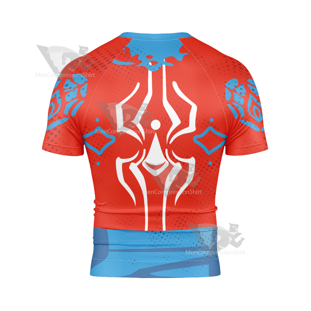 Parker Across The Spider Verse Pavitr Prabhakar Rash Guard Compression Shirt