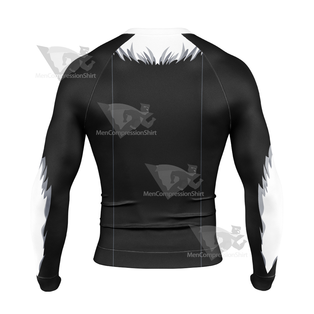 Parker Black Cat Long Sleeve Compression Shirt