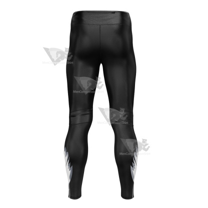 Parker Black Cat Mens Compression Legging-MensCompressionShirt