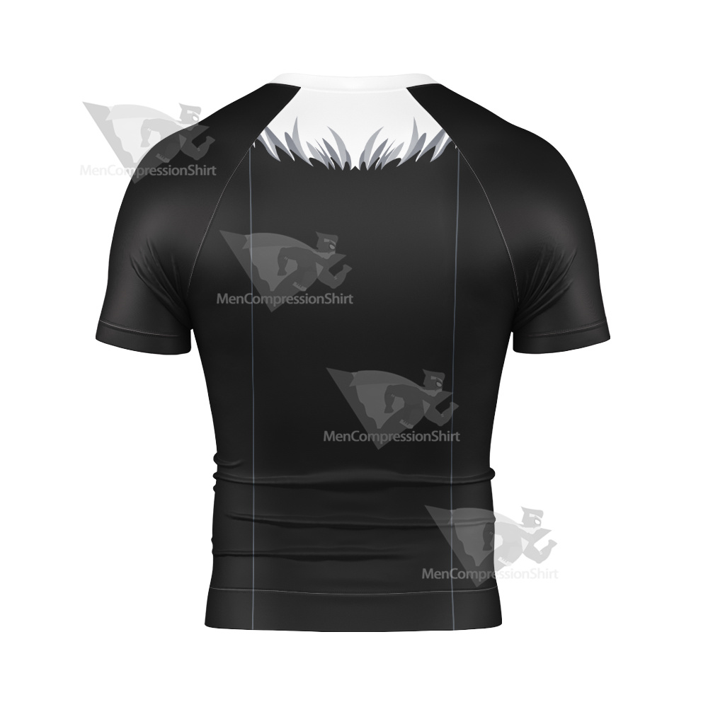 Parker Black Cat Rash Guard Compression Shirt