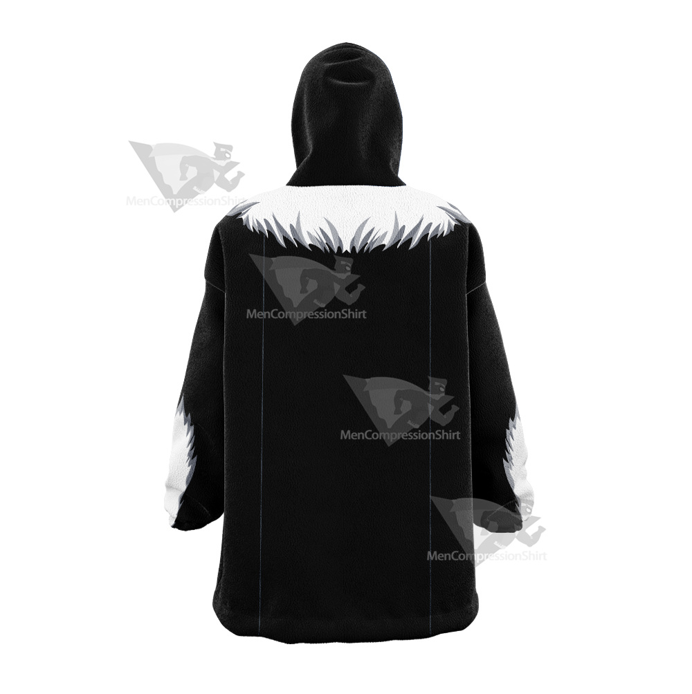 Parker Black Cat Snug Oversized Blanket Hoodie