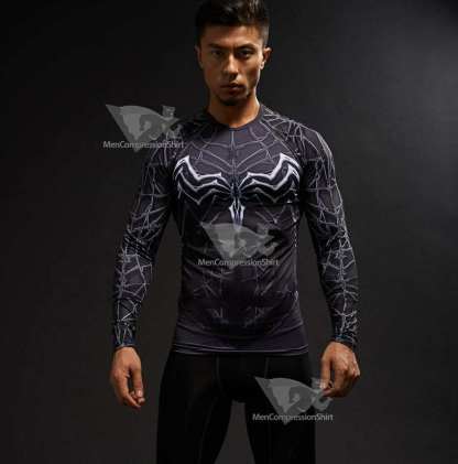 Parker Brock Long Sleeve Compression Shirt For Men