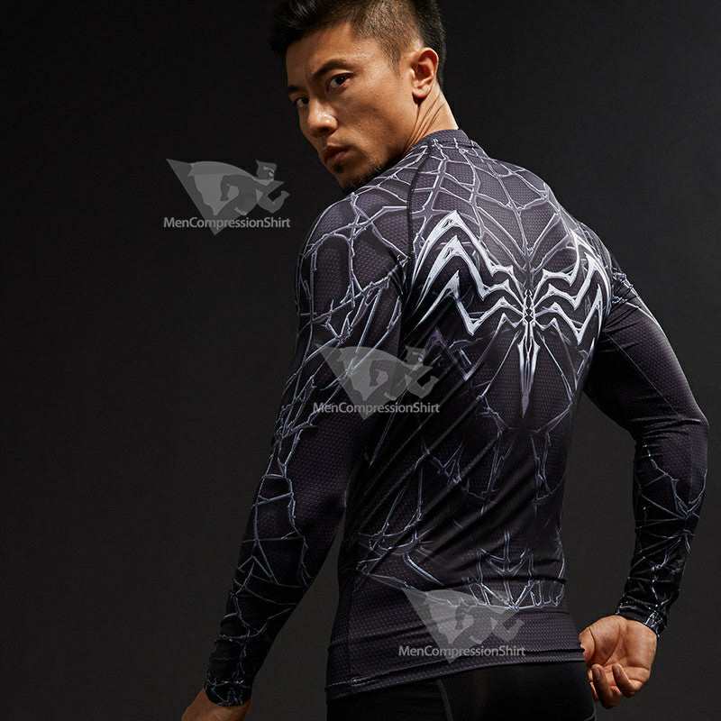 Parker Brock Long Sleeve Compression Shirt For Men