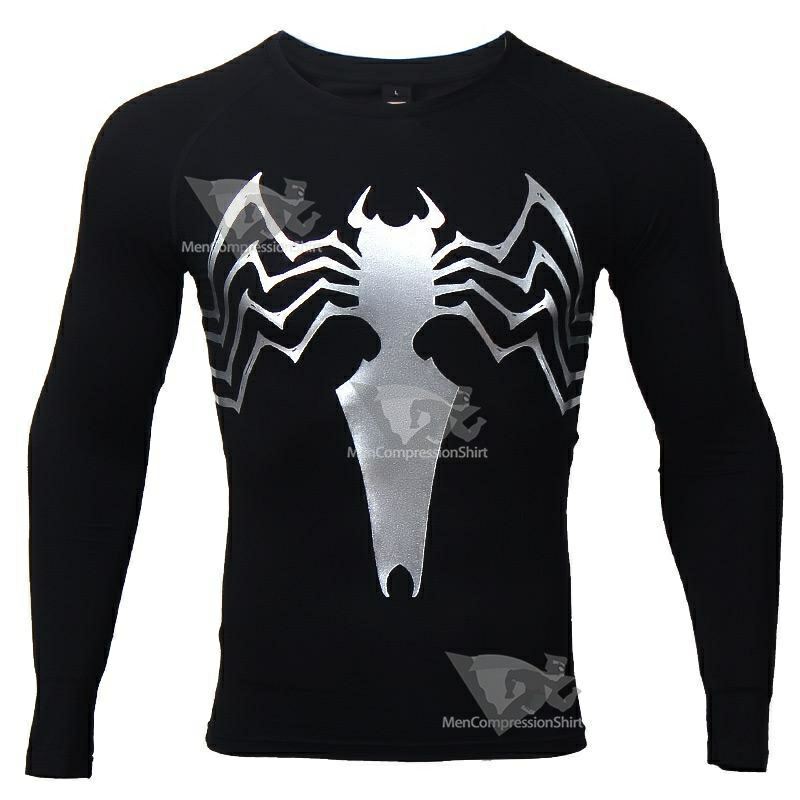 Parker Brock Long Sleeve Compression Shirts For Men