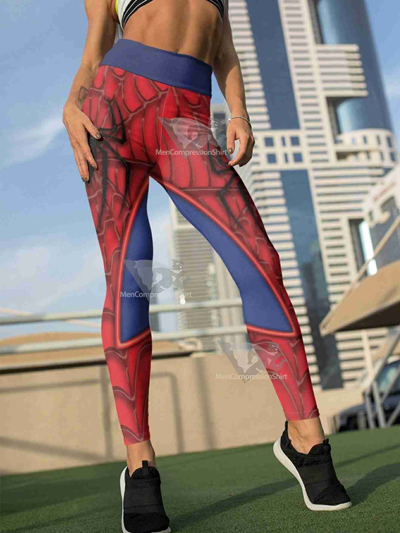 Spider-Man Classic Women Compression Leggings