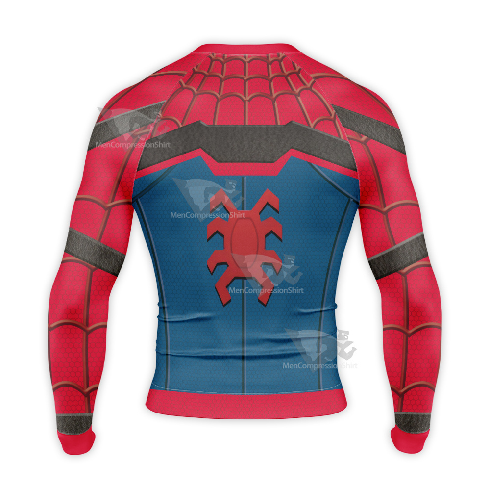 Parker Homecoming Red Suit Long Sleeve Compression Shirt