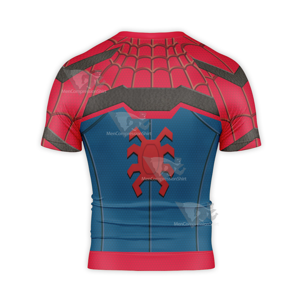 Parker Homecoming Red Suit Short Sleeve Compression Shirt