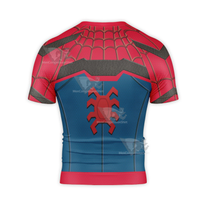 Parker Homecoming Red Suit Short Sleeve Compression Shirt