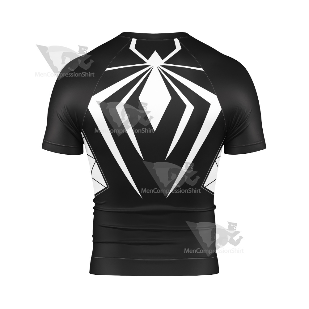Parker India And Night Spider Rash Guard Compression Shirt