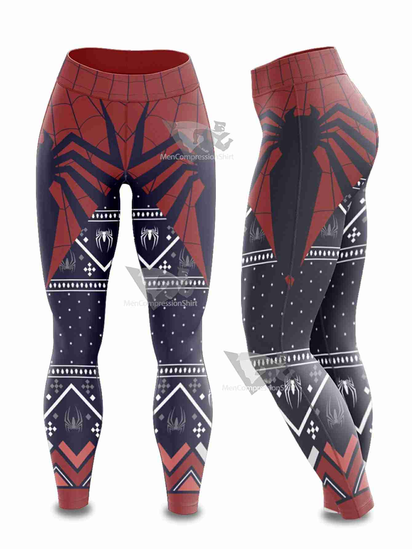 Spider Sense Christmas Women Compression Leggings