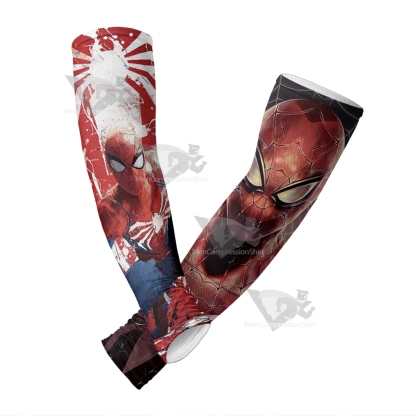 Spider Transformation Red Compression Arm Sleeve