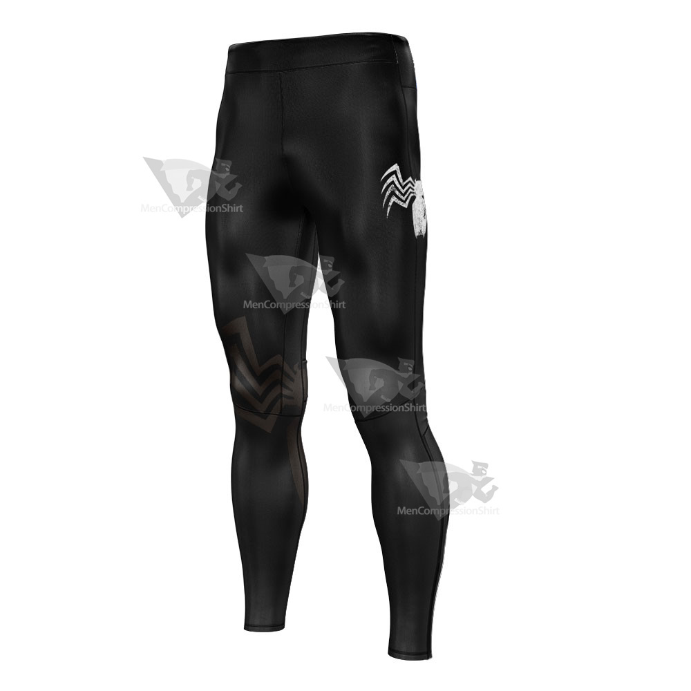 Parker 2 Venom Black Mens Compression Legging-MensCompressionShirt