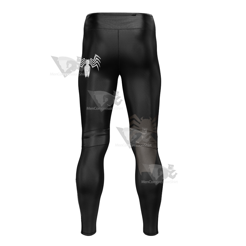 Parker 2 Venom Black Mens Compression Legging-MensCompressionShirt