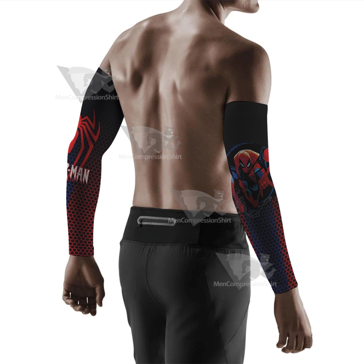 Spiderman Classic Blue Compression Arm Sleeve