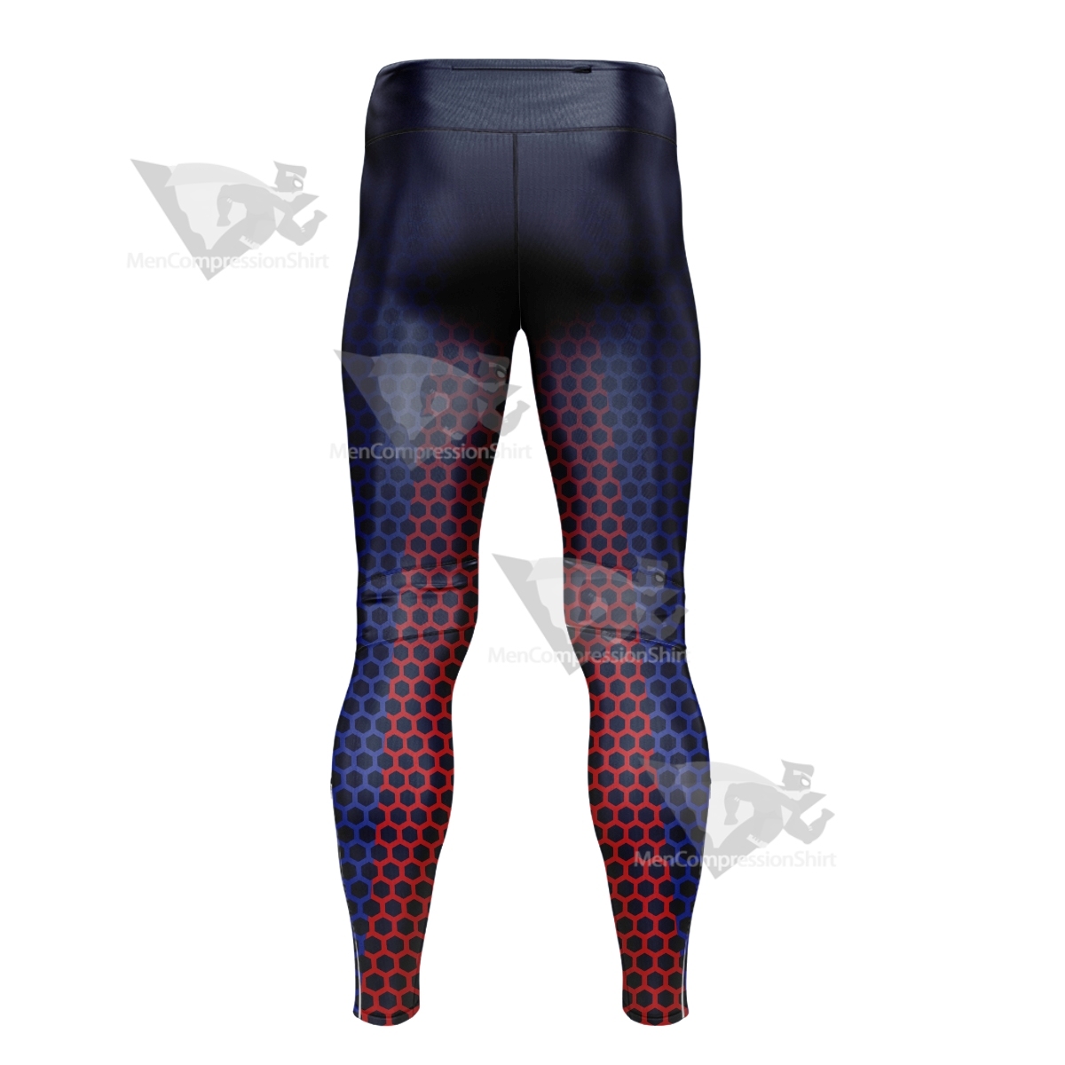 Spiderman Classic Blue Men Compression Legging