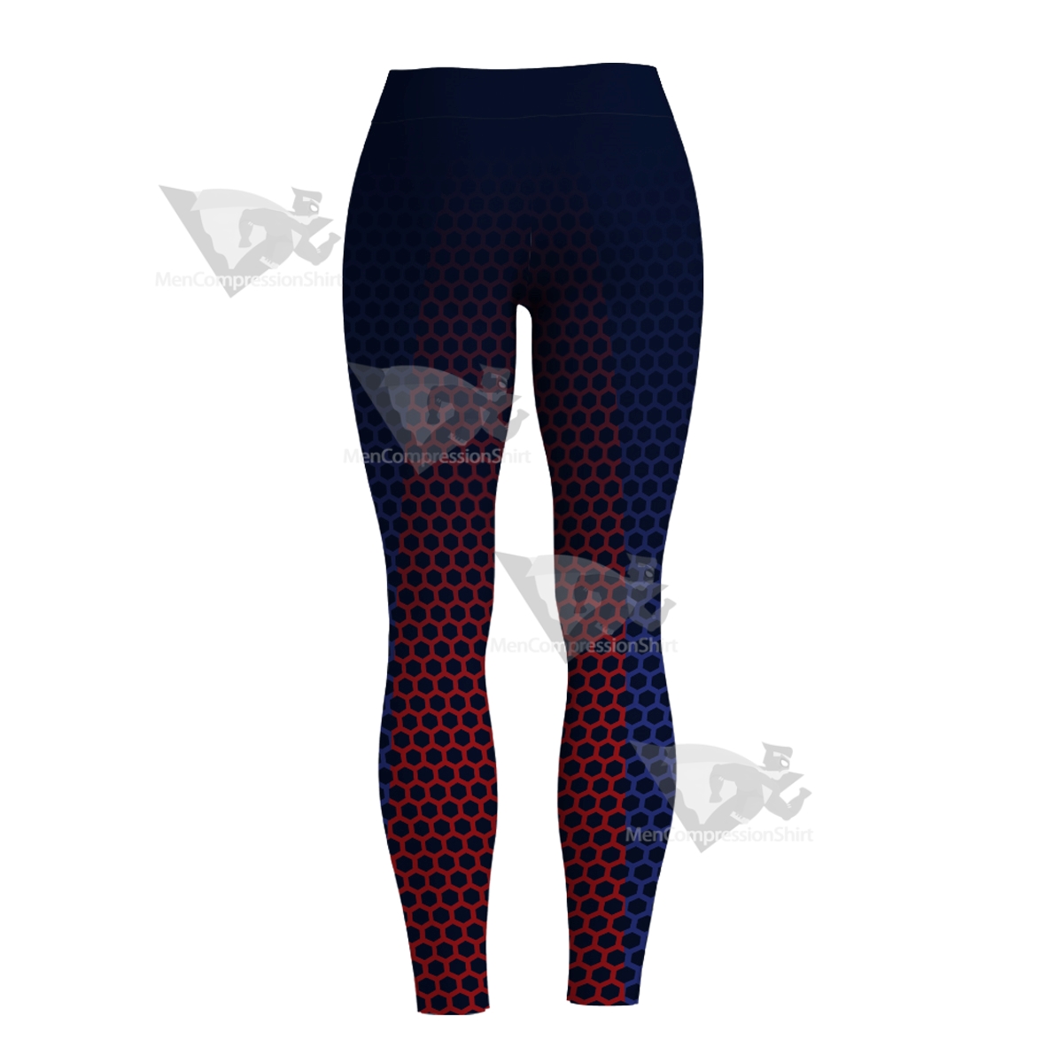 Spiderman Classic Blue Women Compression Legging-MensCompressionShirt