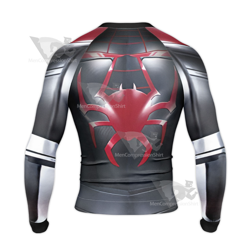 Parker Figure Miles Morales Jumpsuit Long Sleeve Compression Shirt
