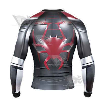 Parker Figure Miles Morales Jumpsuit Long Sleeve Compression Shirt